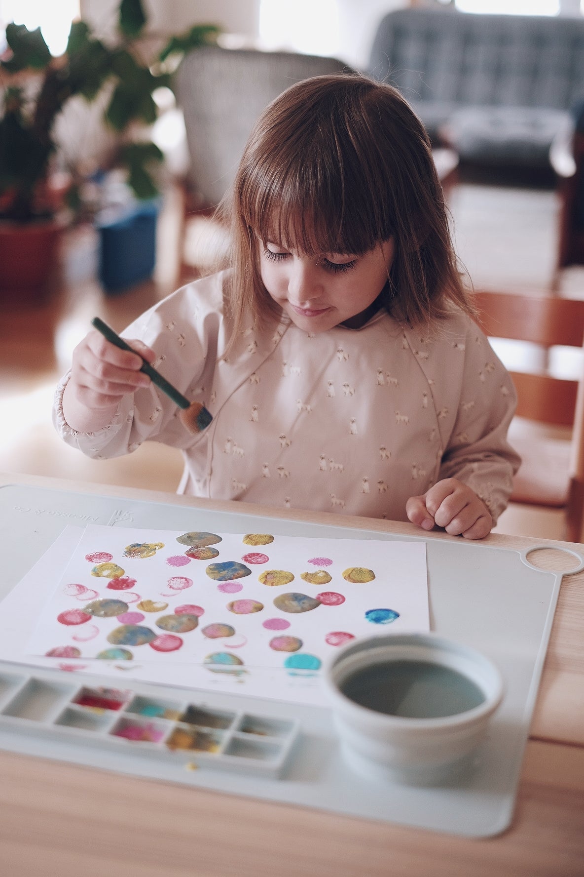 tapis de peinture en silicone