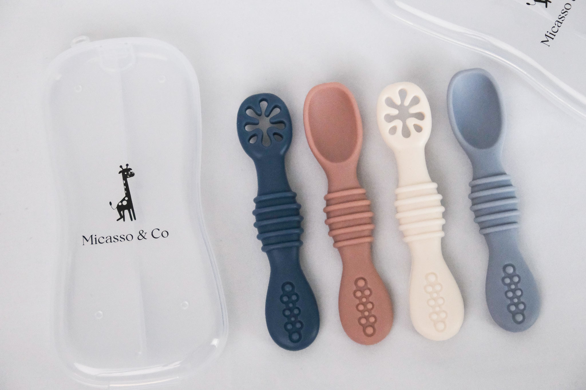 Cuillère à Presser Pour Bébé En Silicone - Sans BPA, Portable, Pour Purées Et Compotes à La Maison Ou En Voyage - 13