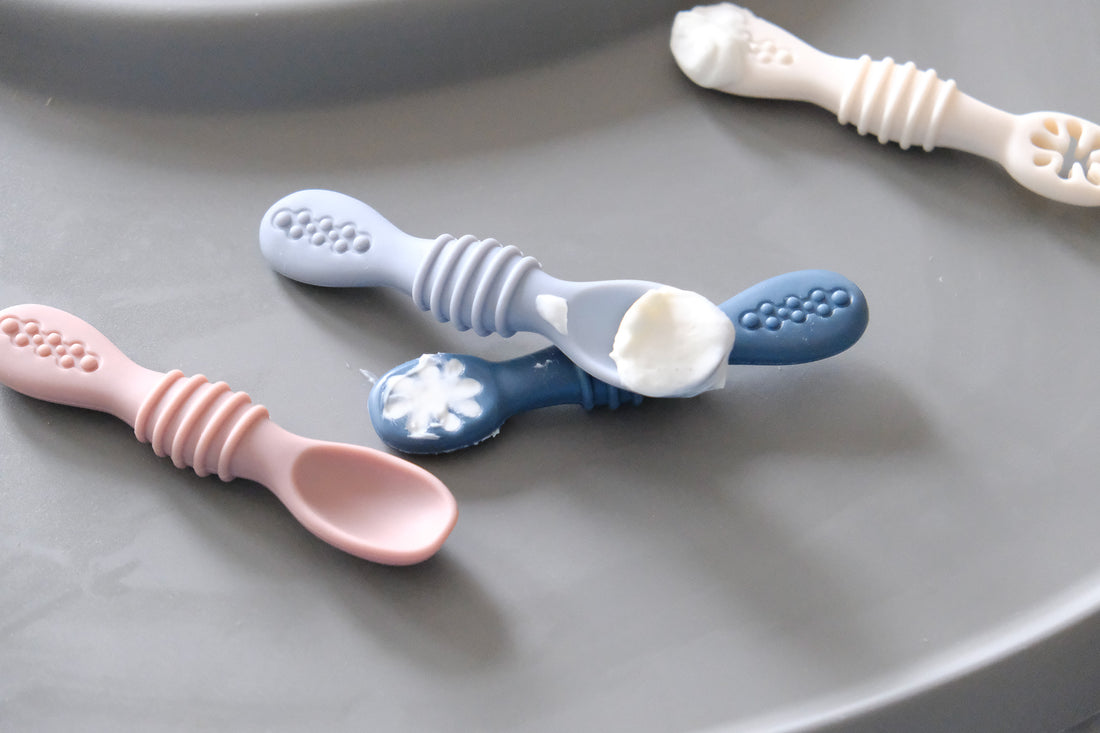 Cuillères d'apprentissage pour bébés de 6 mois et plus : facilitez la transition vers les solides en douceur