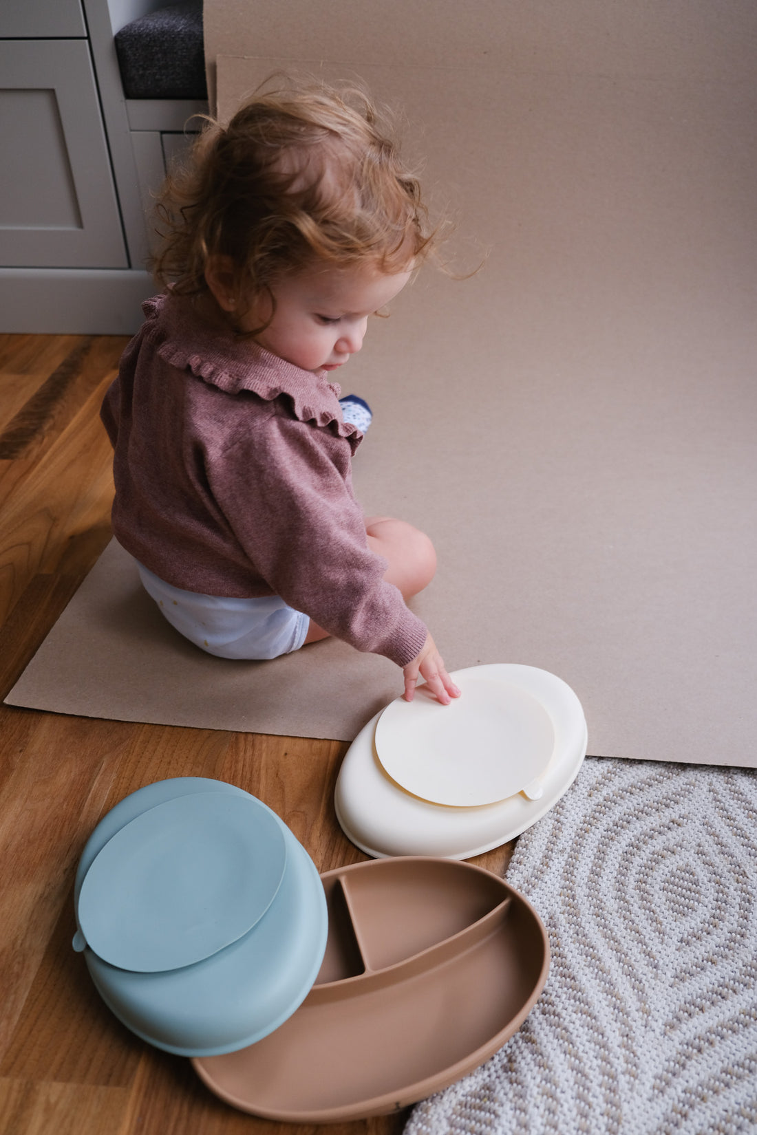 assiette à ventouse pour bébé