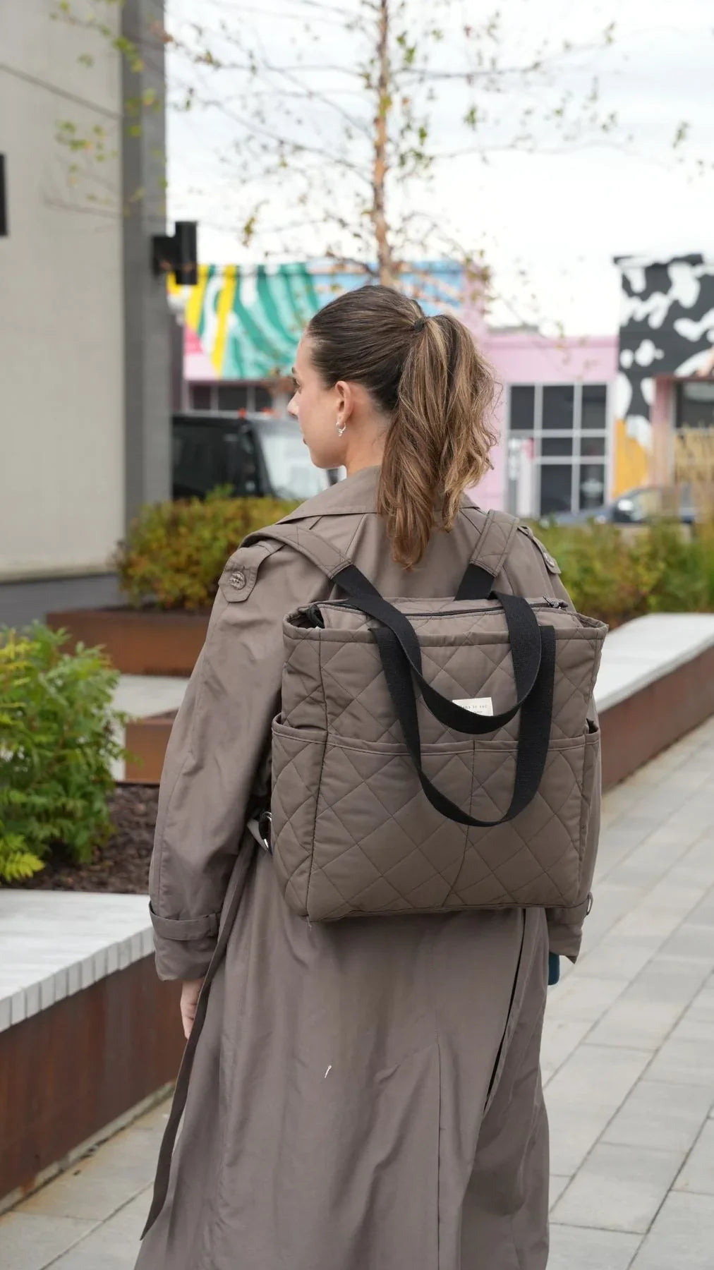 Sac à dos à couches pratique pour transporter les essentiels de bébé lors des sorties