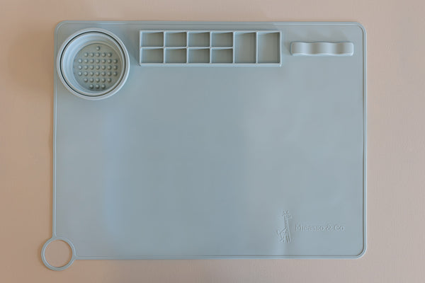 Napperon d’artiste en silicone pour enfant