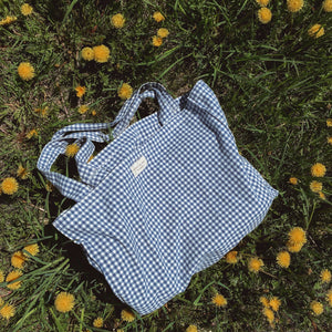 Fourre-tout en coton biologique - Collection Vichy