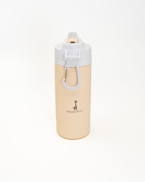 Bouteille d'eau en silicone format 450 ml