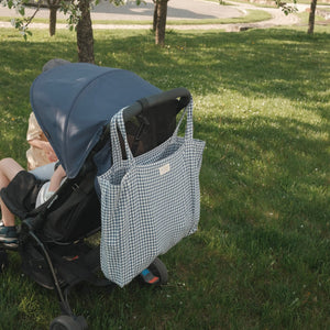 Fourre-tout en coton biologique - Collection Vichy