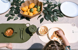 Non-slip and flexible silicone placemat