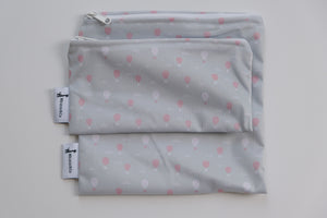 Ensemble de 2 sacs à collation et à sandwich réutilisables