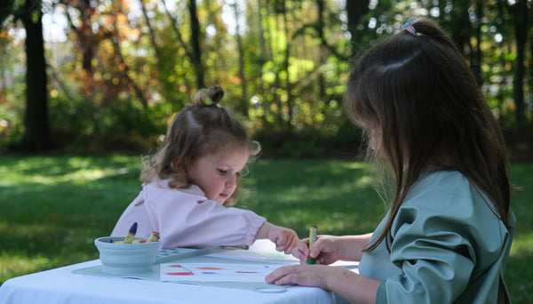 Napperon d’artiste en silicone pour enfant