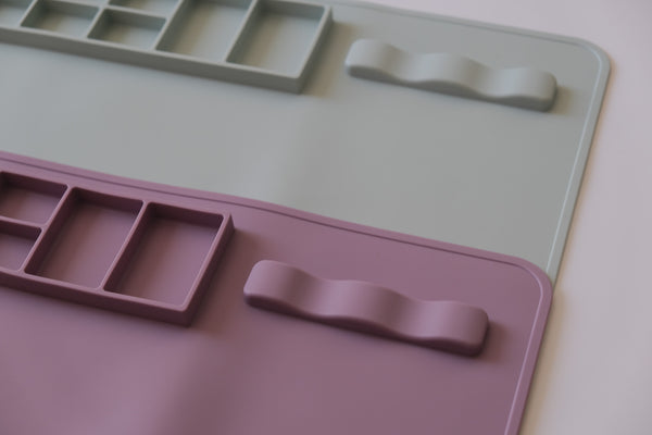 Napperon d’artiste en silicone pour enfant