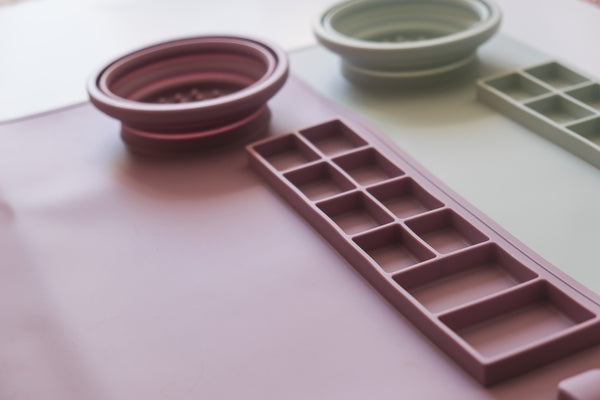 Napperon d’artiste en silicone pour enfant