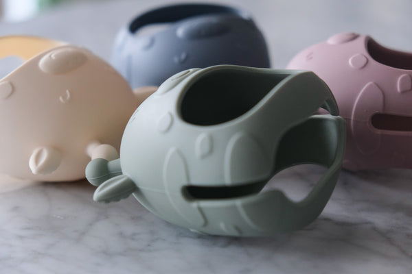 Mitaine de dentition en silicone pour bébé, girafe