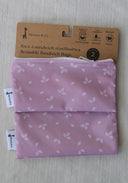 Ensemble de 2 sacs à collation et à sandwich réutilisables