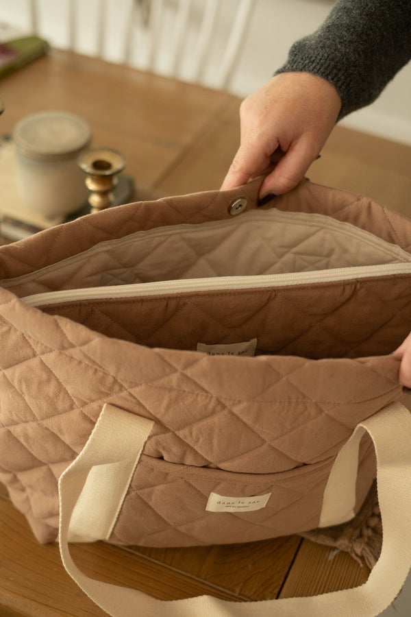 Fourre-tout matelassé pour le quotidien