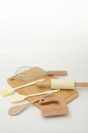 Ensemble cuisine enfant jaune