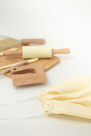 Ensemble mini-chef avec sac jaune