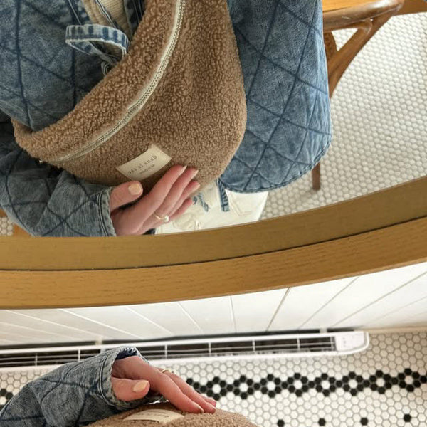 Sac banane en sherpa