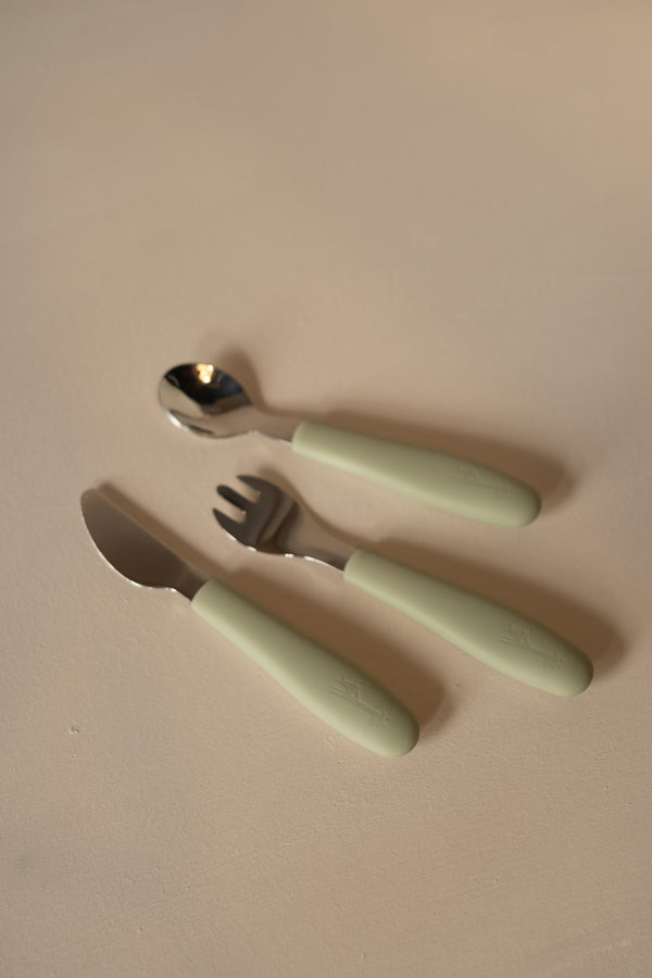 ustensiles enfant sécuritaires avec couteau débutant