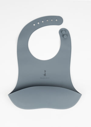 Bavoir ajustable en silicone