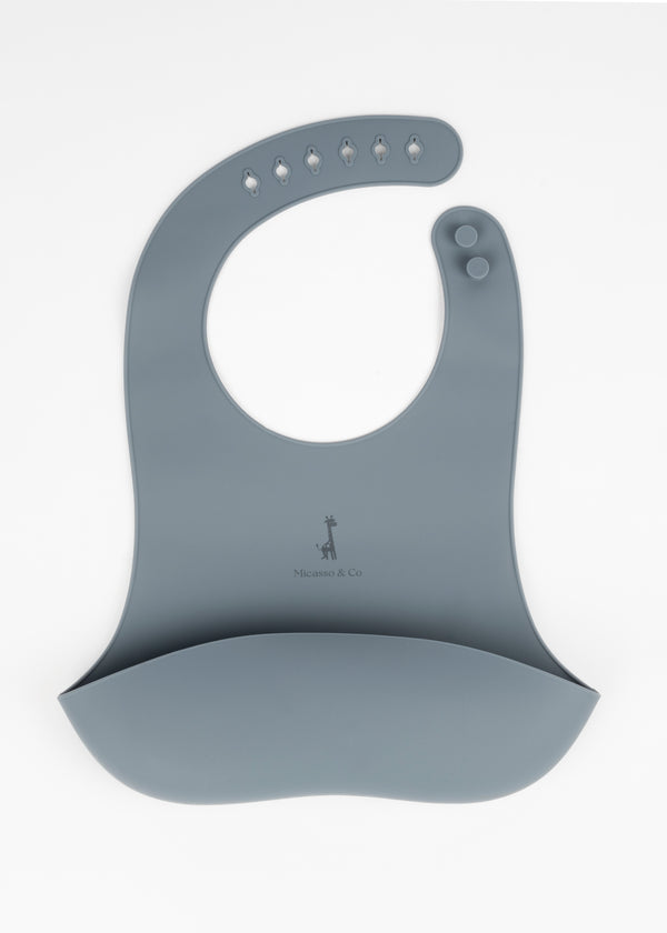 Bavoir ajustable en silicone