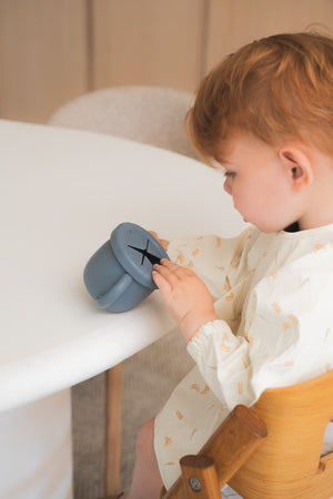 2-in-1 training cup for snacks and liquids