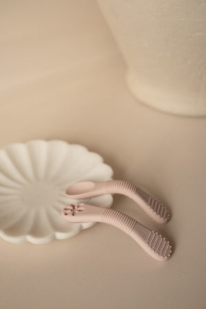 cuillère apprentissage, vieux rose micasso and co