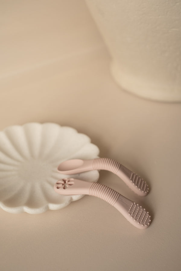 cuillère apprentissage, vieux rose micasso and co