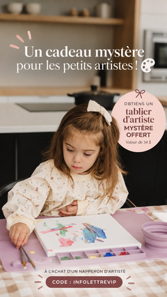 Tablier de bricolage 4-6 ans mystère gratuit