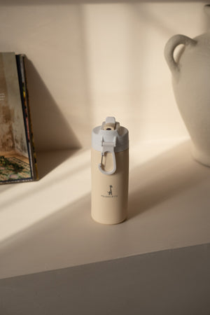 bouteille deau pour enfant blanc crème