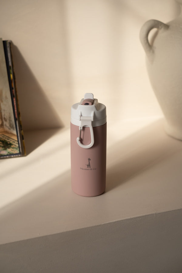 bouteille deau pour enfant mauve