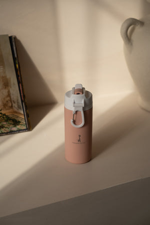 bouteille deau pour enfant vieux rose