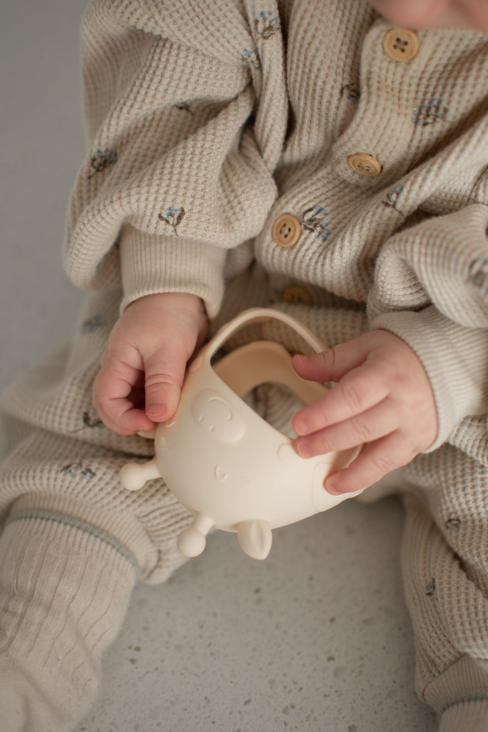 Mitaine de dentition en silicone pour bébé, girafe
