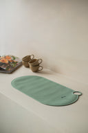 napperon souple en silicone, micasso and co, vert tendre