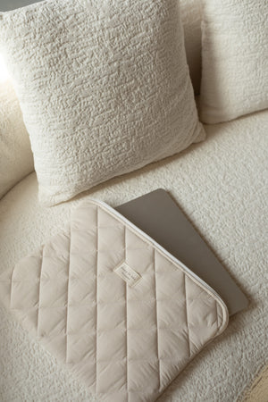 Pochette matelassée Dans le sac protégeant un ordinateur portable