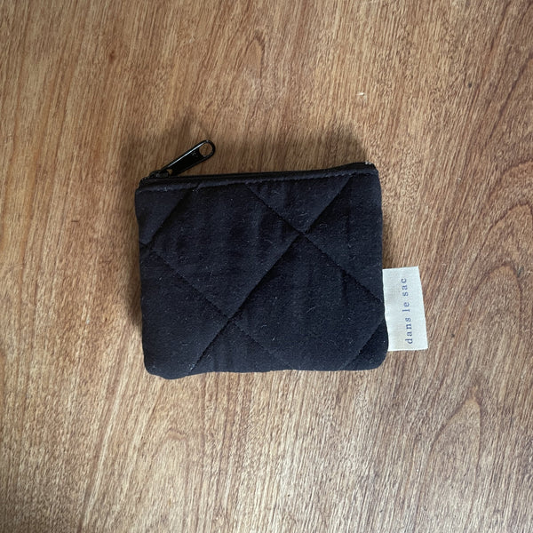porte-monnaie noir dls