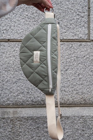 dans le sac, sac banane menthe