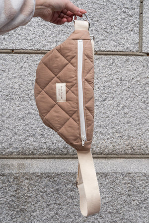 sac banane matelassé dans le sac