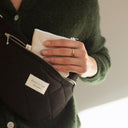 sac banane noir fait ici