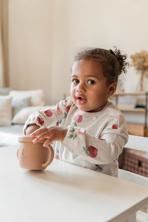 2-in-1 training cup for snacks and liquids